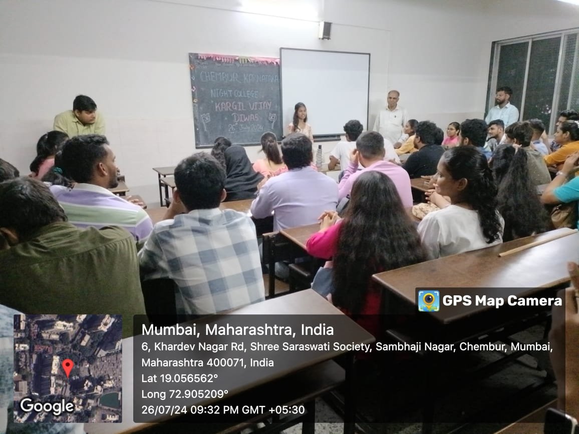 Chembur Karnataka Night College Sharing and Caring